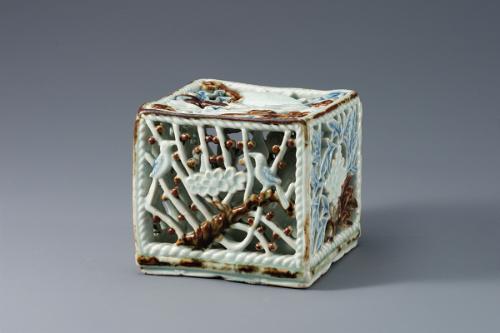 백자 동화 연적